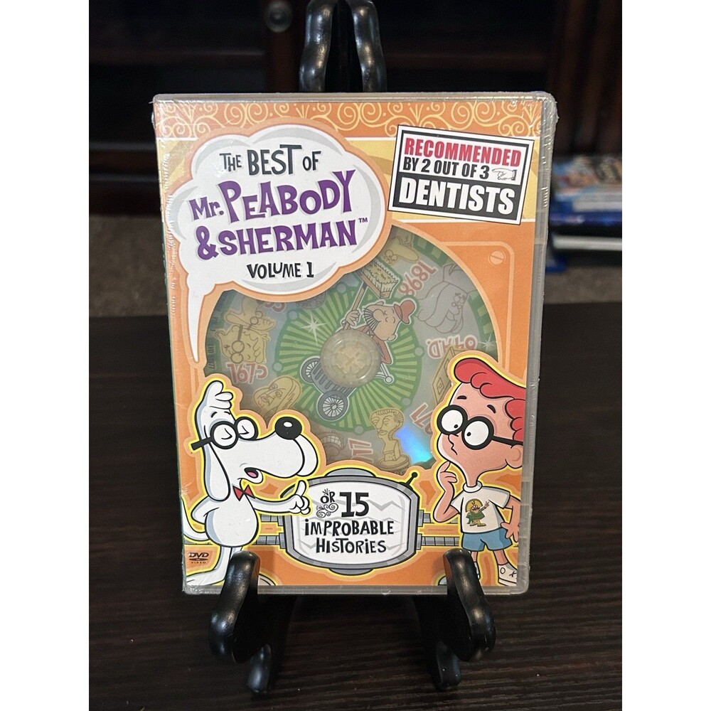 Sony Wonder The Best of Mr. Peabody & Sherman Volume 1 DVD TV Series NEW Sealed